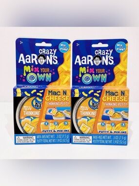 Mac N Cheese Thinking Putty - Yellow Mix-In Kit